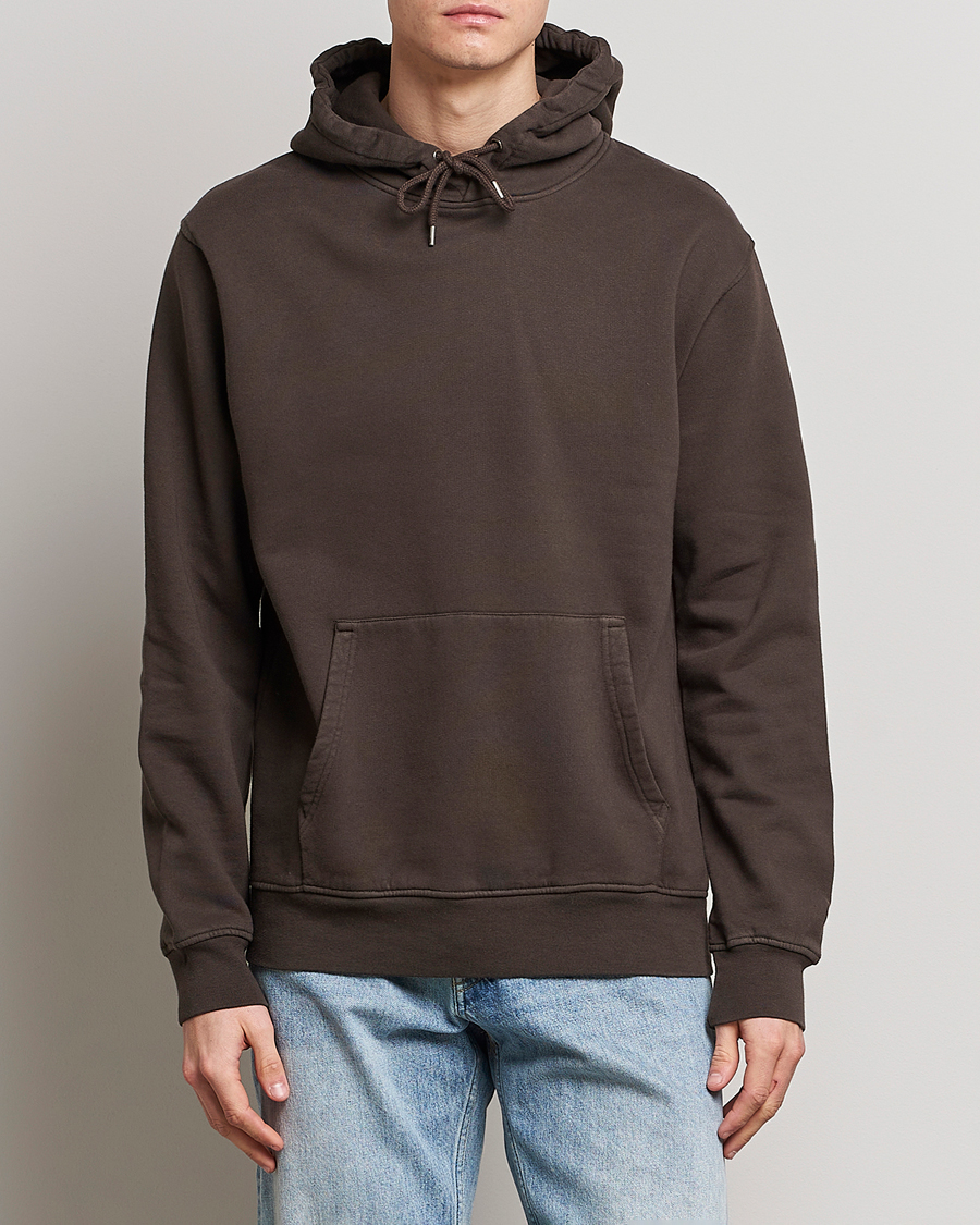 Mies | Puserot | Colorful Standard | Classic Organic Hood Coffee Brown