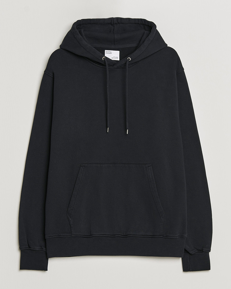 Mies | Puserot | Colorful Standard | Classic Organic Hood Deep Black