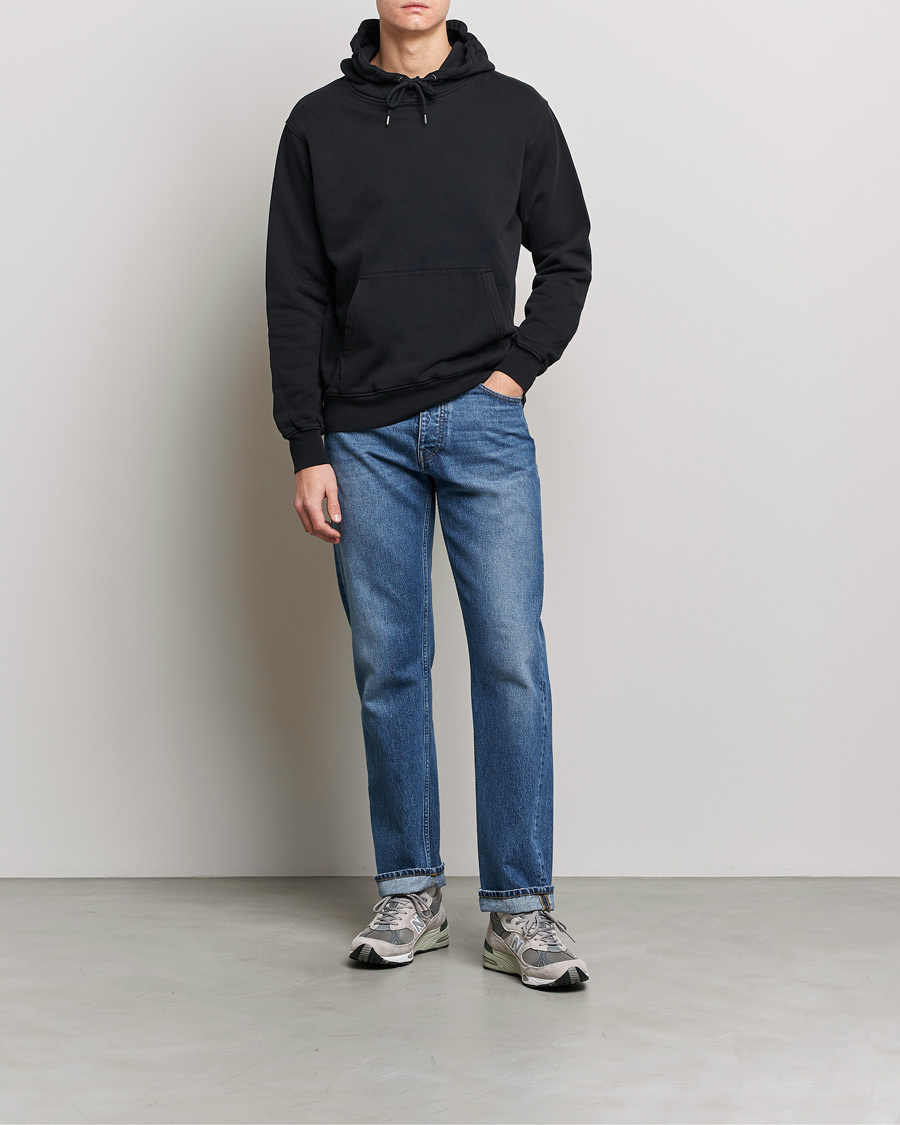 Mies | Puserot | Colorful Standard | Classic Organic Hood Deep Black