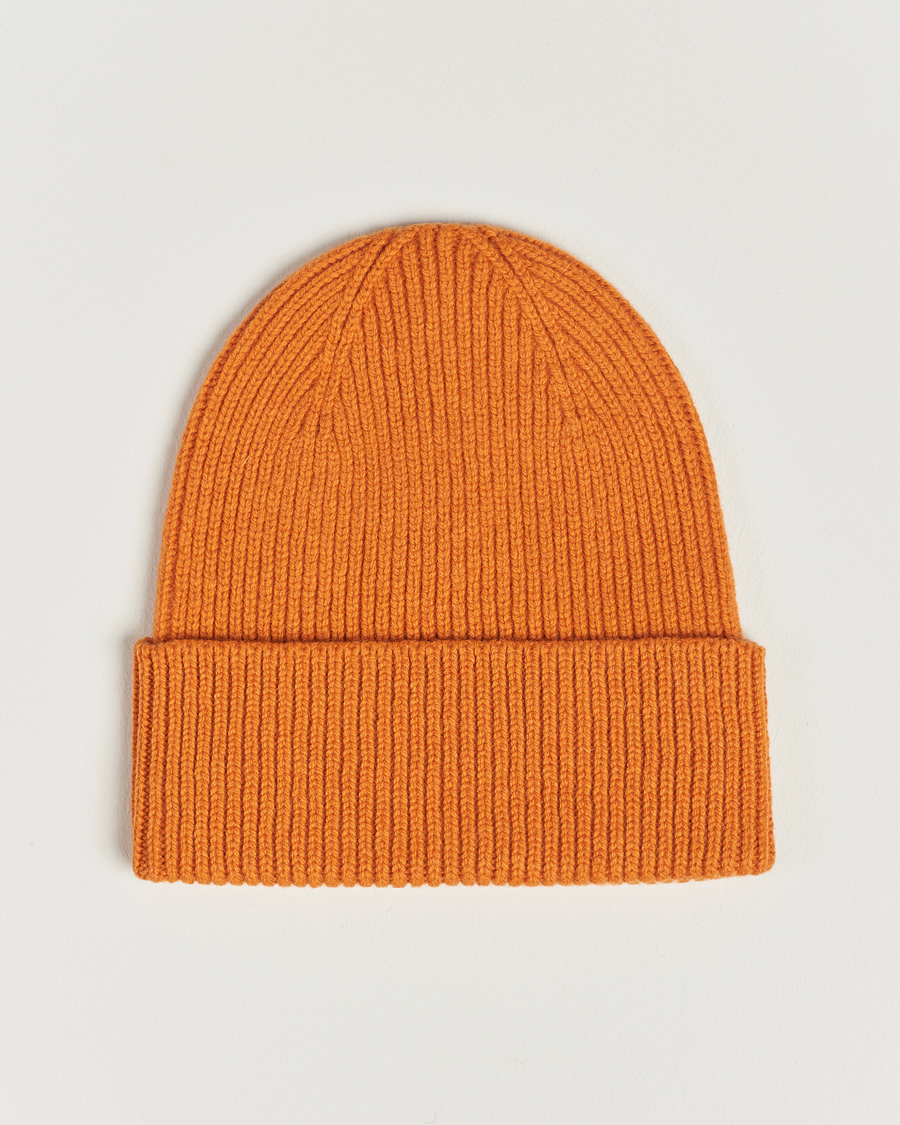 Mies | Colorful Standard Merino Wool Beanie Burned Orange | Colorful Standard | Merino Wool Beanie Burned Orange