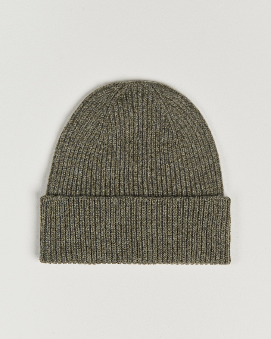 Mies | Pipot | Colorful Standard | Merino Wool Beanie Dusty Olive