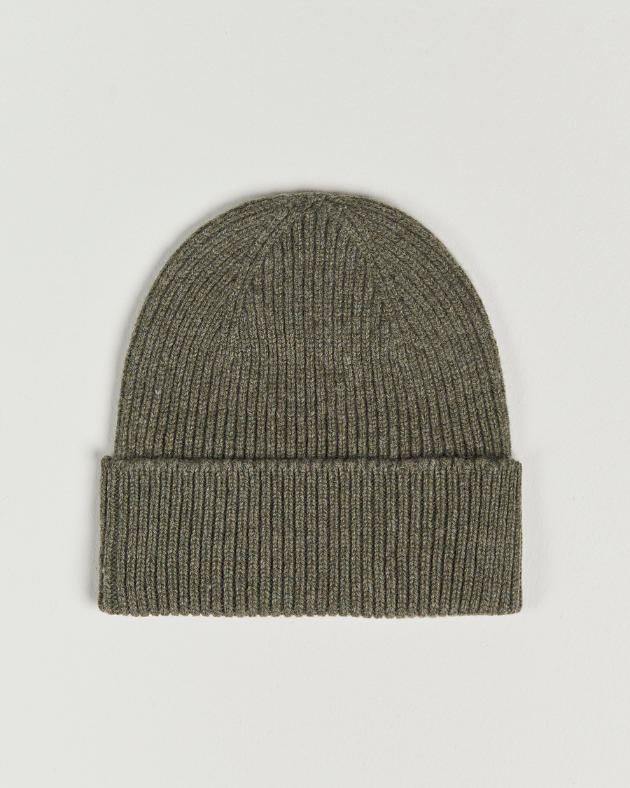 Mies | Pipot | Colorful Standard | Merino Wool Beanie Dusty Olive