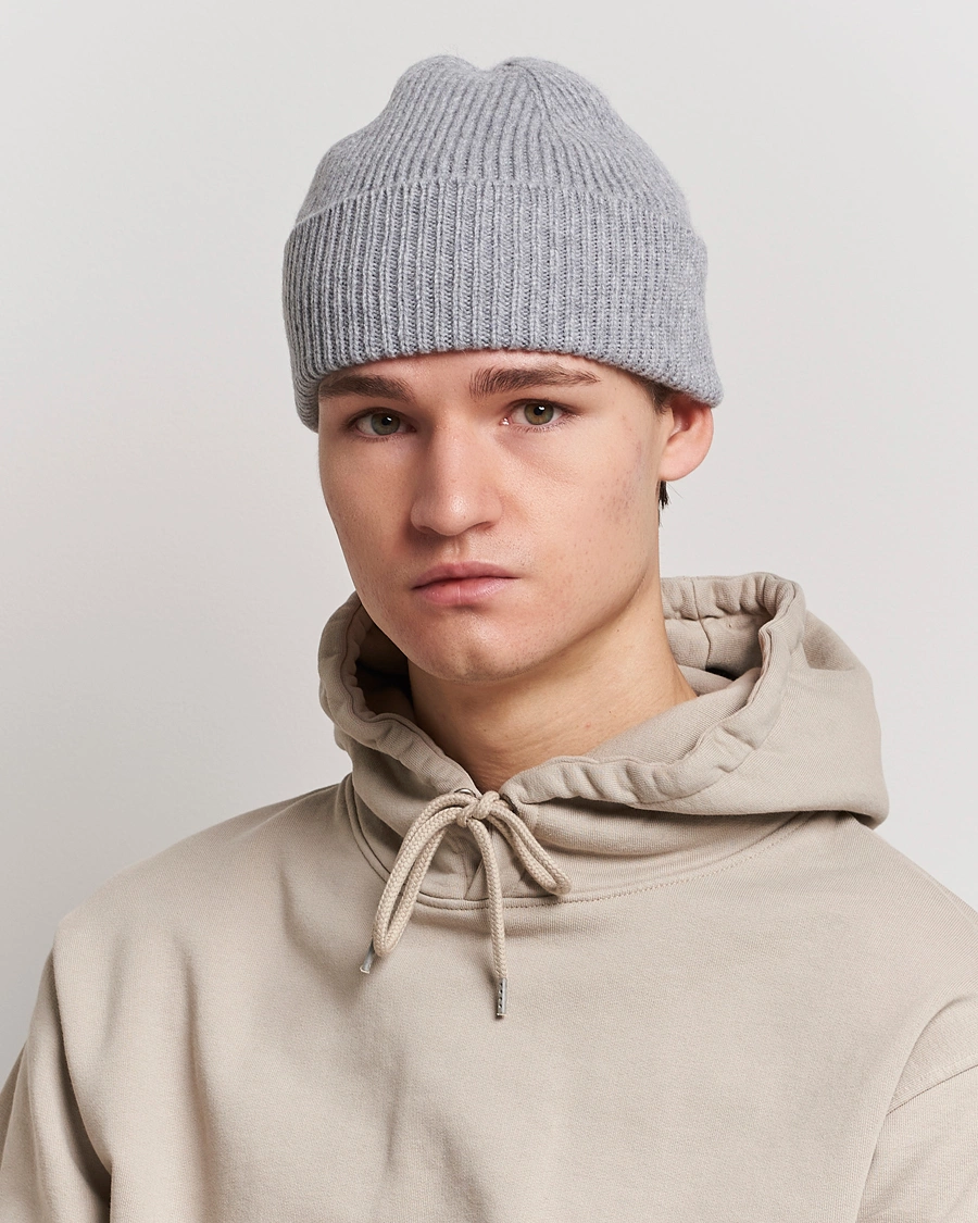 Mies | Pipot | Colorful Standard | Merino Wool Beanie Heather Grey