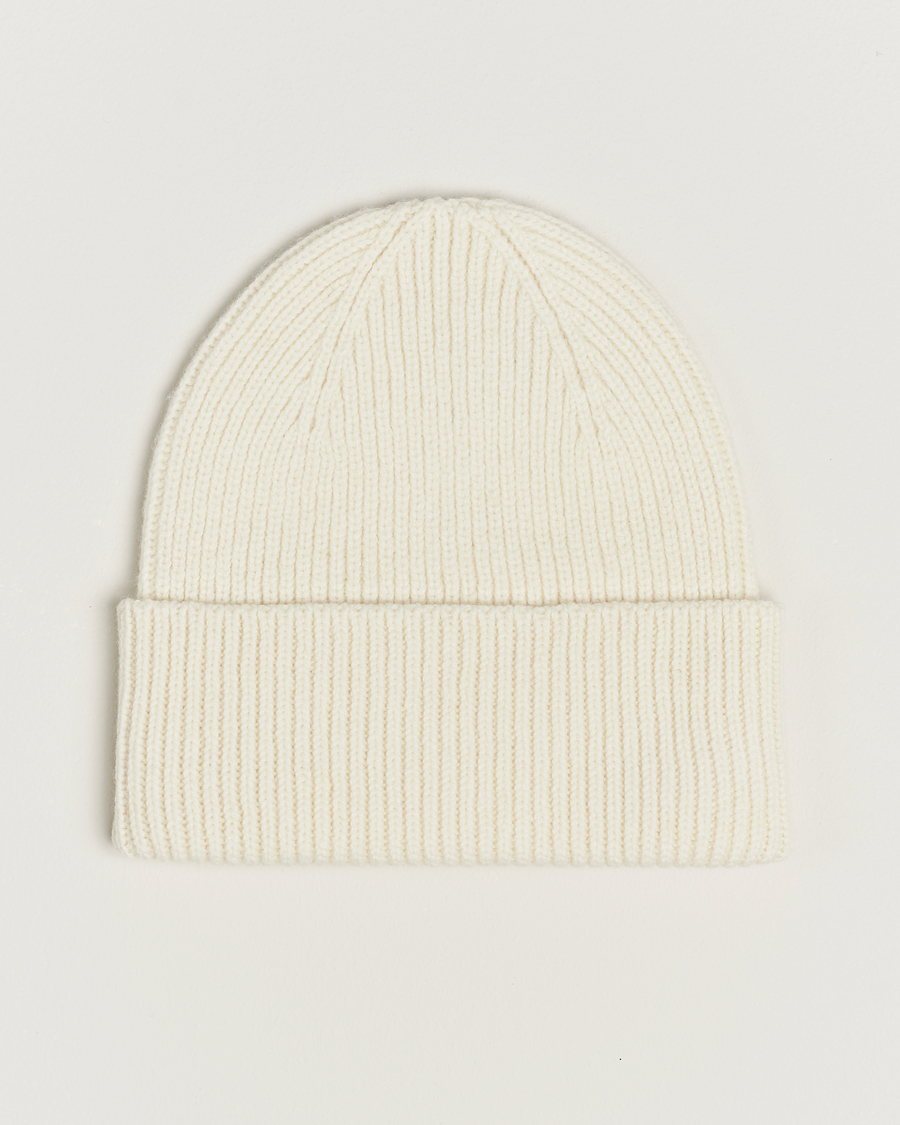 Mies | Pipot | Colorful Standard | Merino Wool Beanie Optical White