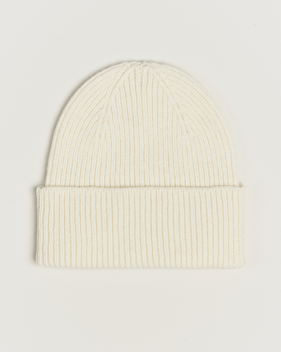Mies | Pipot | Colorful Standard | Merino Wool Beanie Optical White