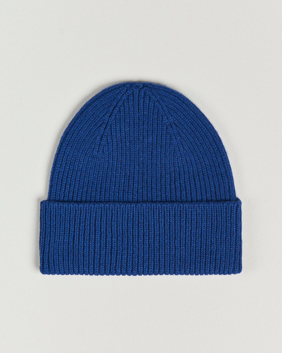 Mies | Colorful Standard Merino Wool Beanie Royal Blue | Colorful Standard | Merino Wool Beanie Royal Blue