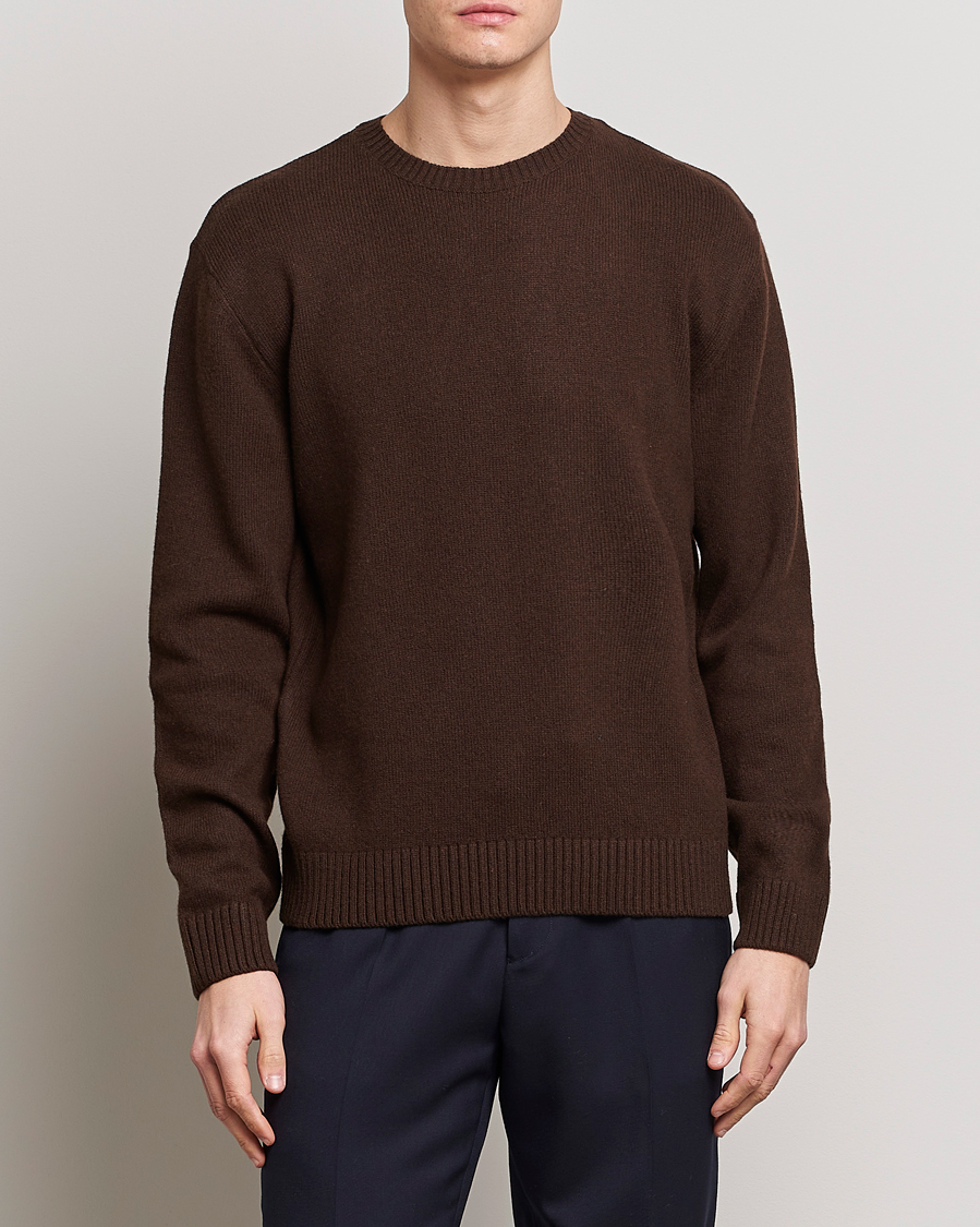 Mies | Colorful Standard | Colorful Standard | Classic Merino Wool Crew Neck Coffee Brown
