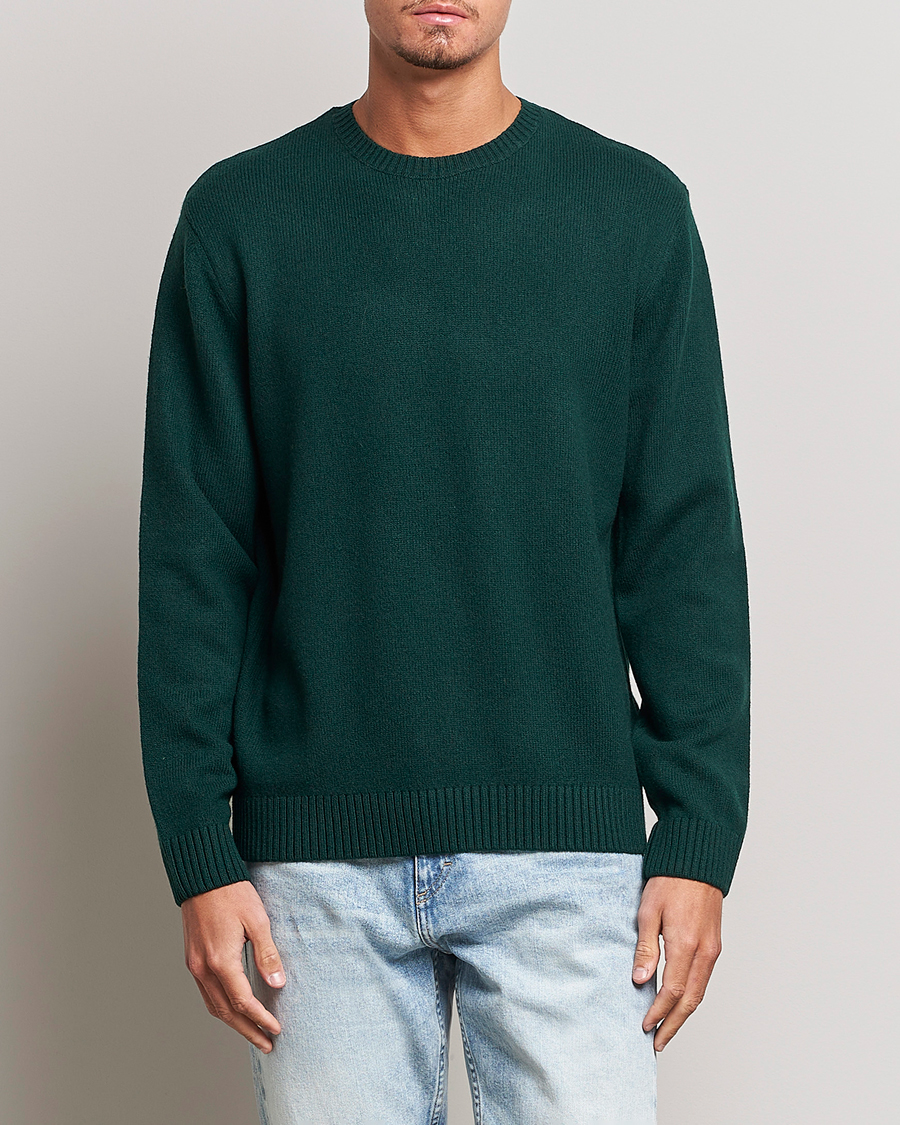 Mies | Colorful Standard | Colorful Standard | Classic Merino Wool Crew Neck Emerald Green