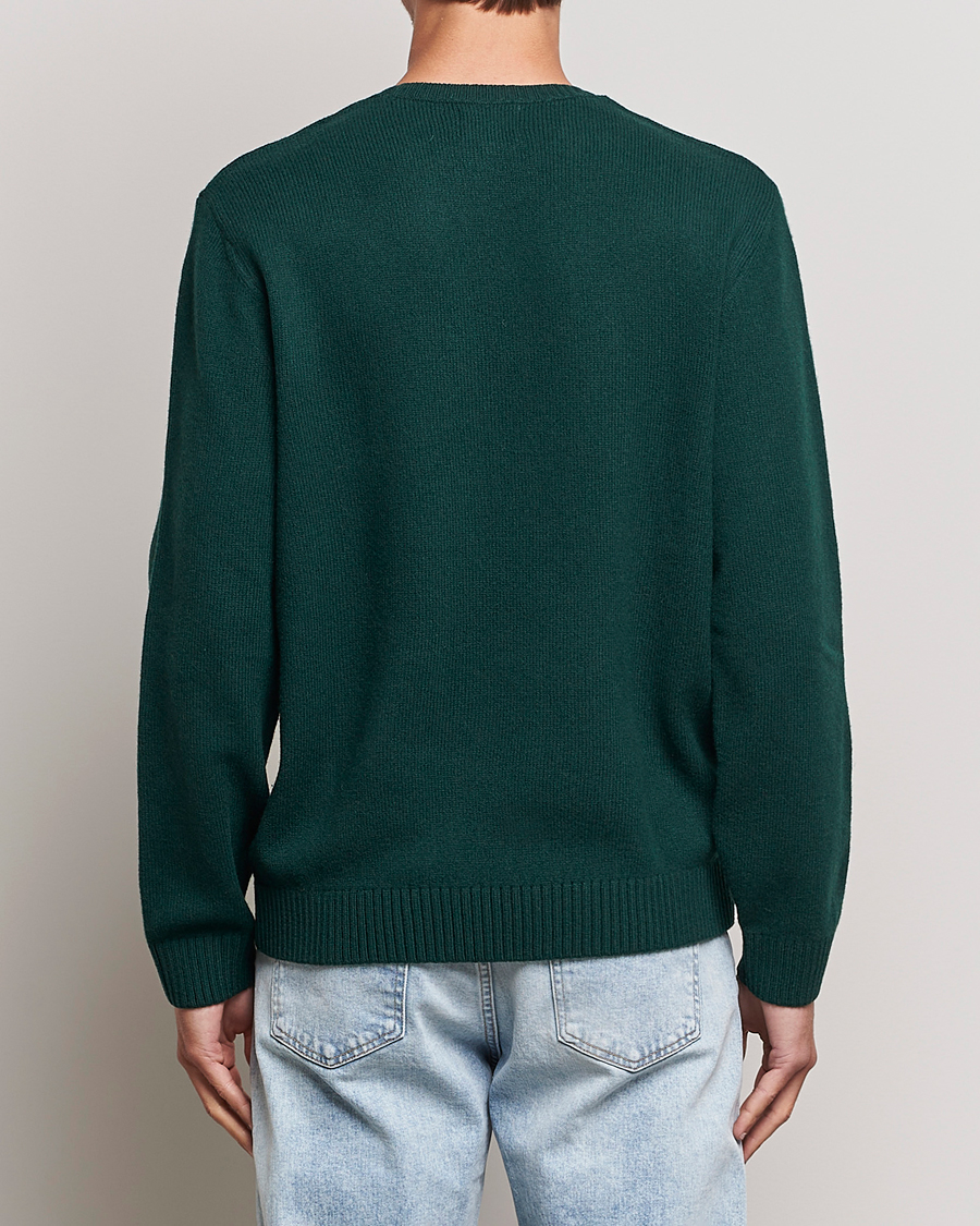 Mies | Puserot | Colorful Standard | Classic Merino Wool Crew Neck Emerald Green