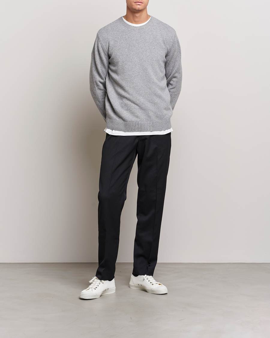 Mies | Puserot | Colorful Standard | Classic Merino Wool Crew Neck Heather Grey