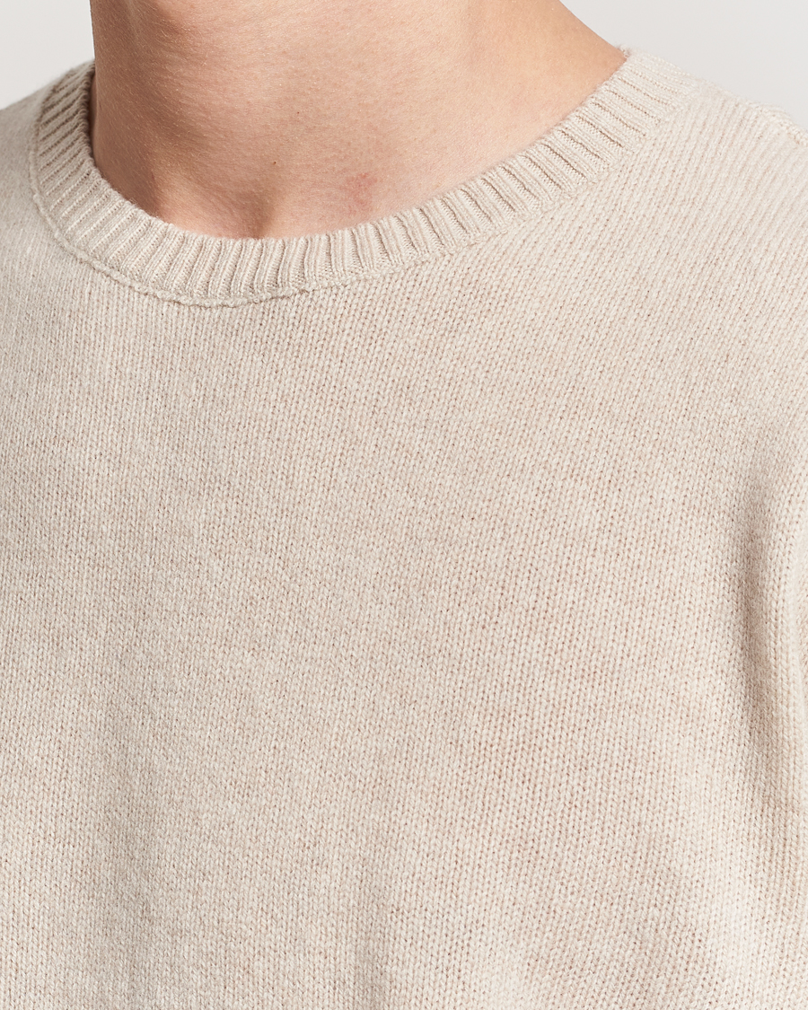 Mies | Puserot | Colorful Standard | Classic Merino Wool Crew Neck Ivory White