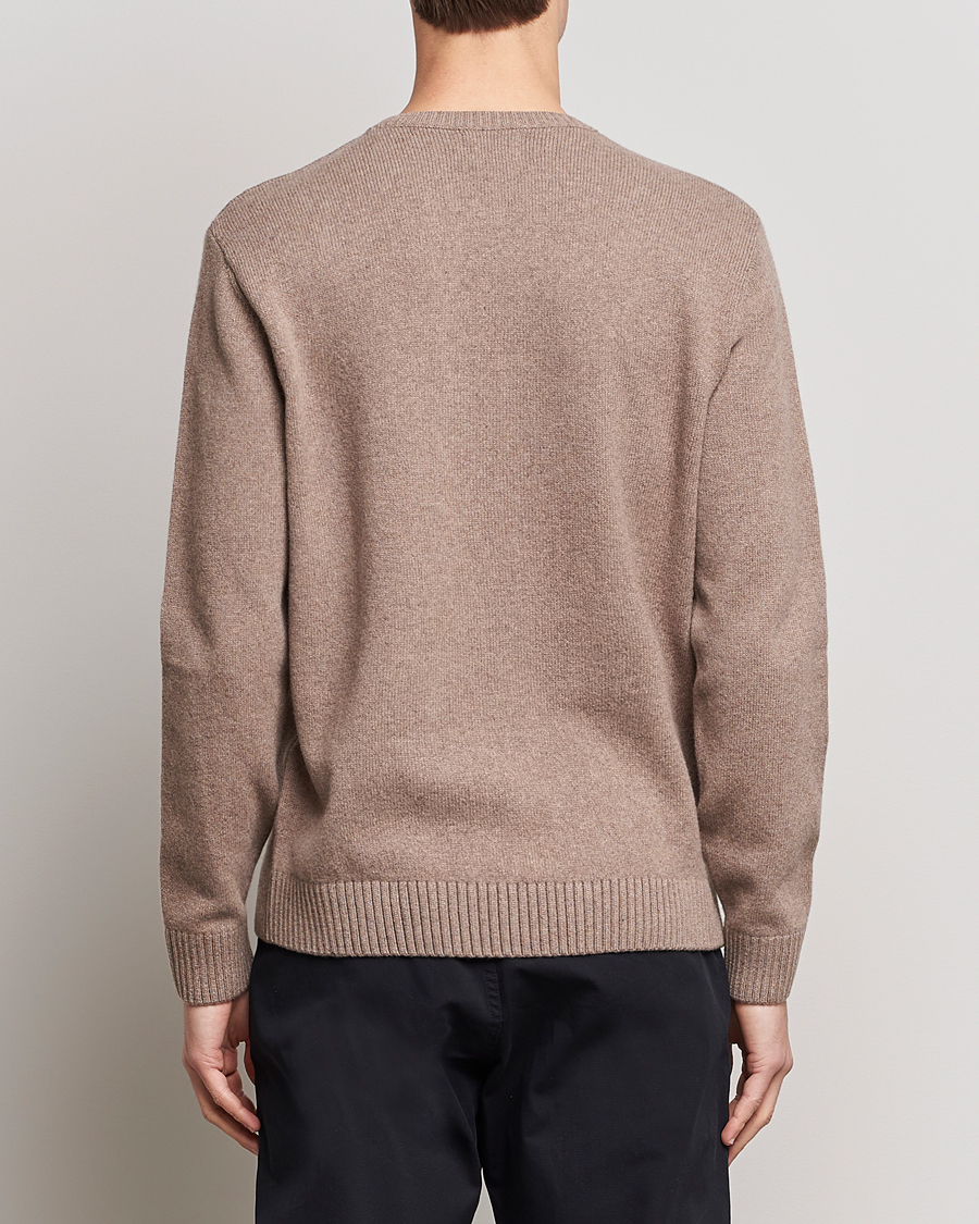 Mies | Puserot | Colorful Standard | Classic Merino Wool Crew Neck Warm Taupe