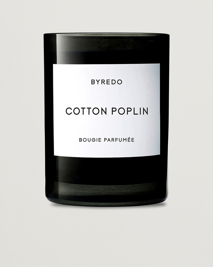Mies | Tuoksukynttilät | BYREDO | Candle Cotton Poplin 240gr