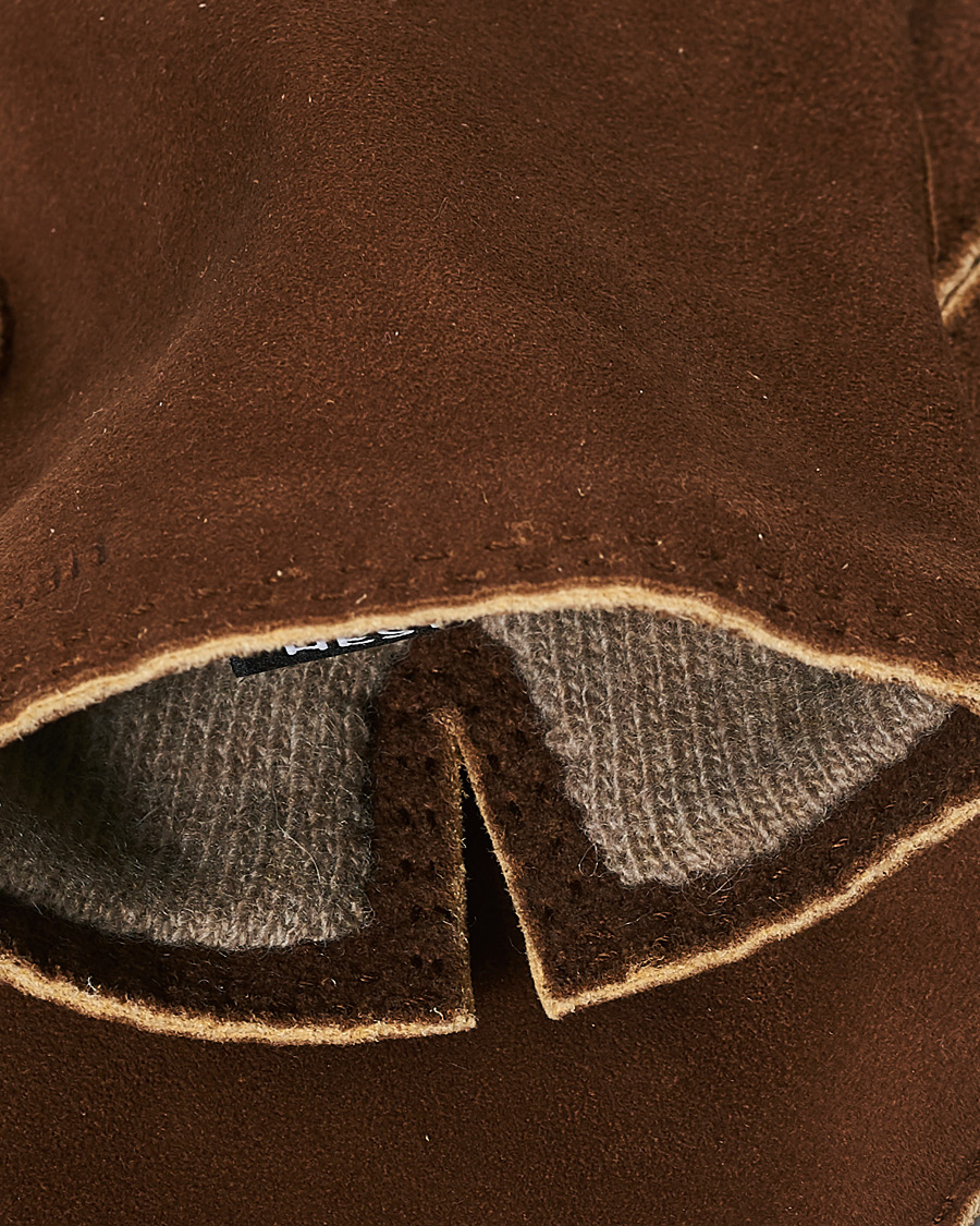 Mies | Hestra Philippe Chamoise Wool Lined Glove Brown | Hestra | Philippe Chamoise Wool Lined Glove Brown