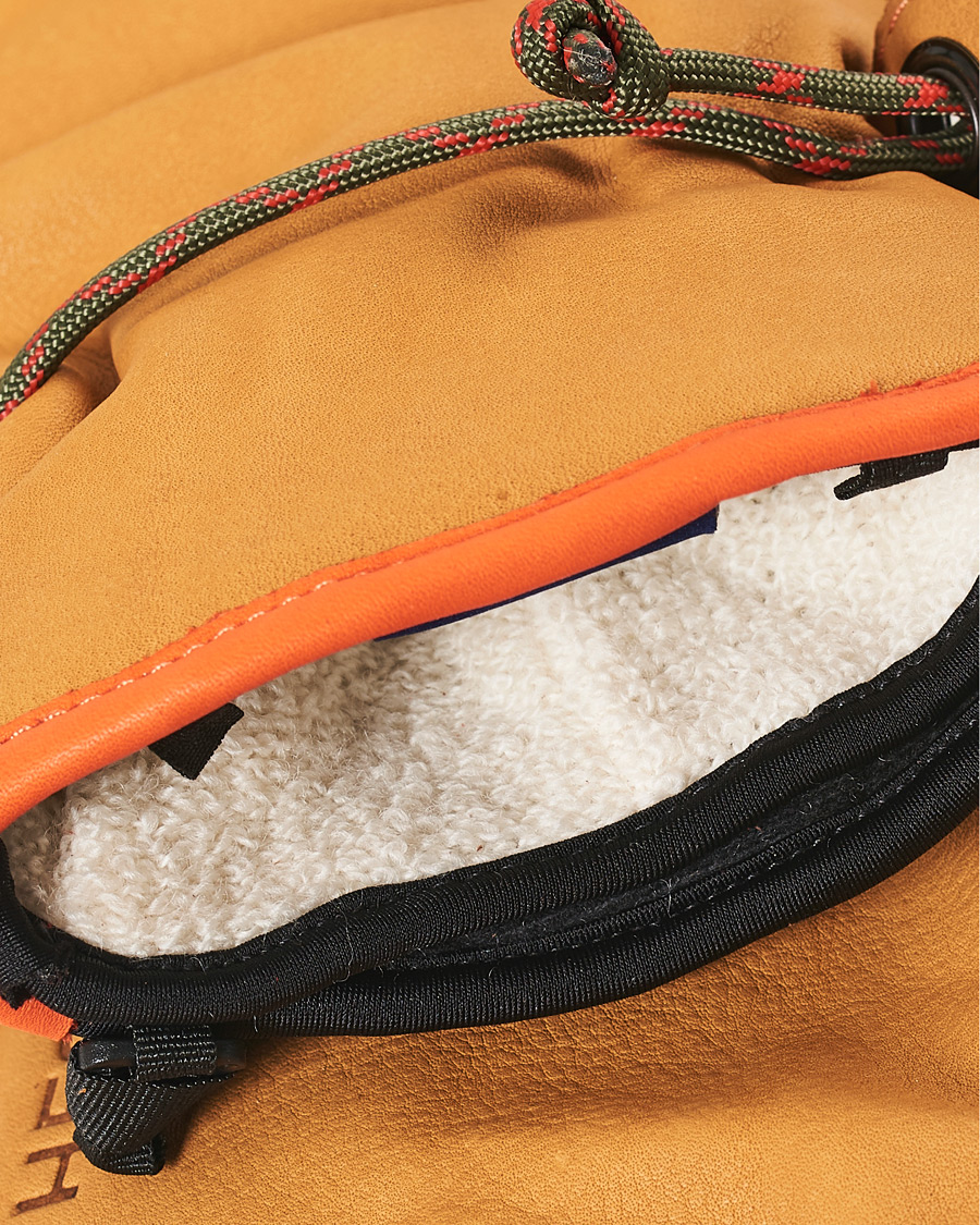 Mies | Hestra Wakayama Leather Mit Ski Glove Cognac/Brown | Hestra | Wakayama Leather Mit Ski Glove Cognac/Brown