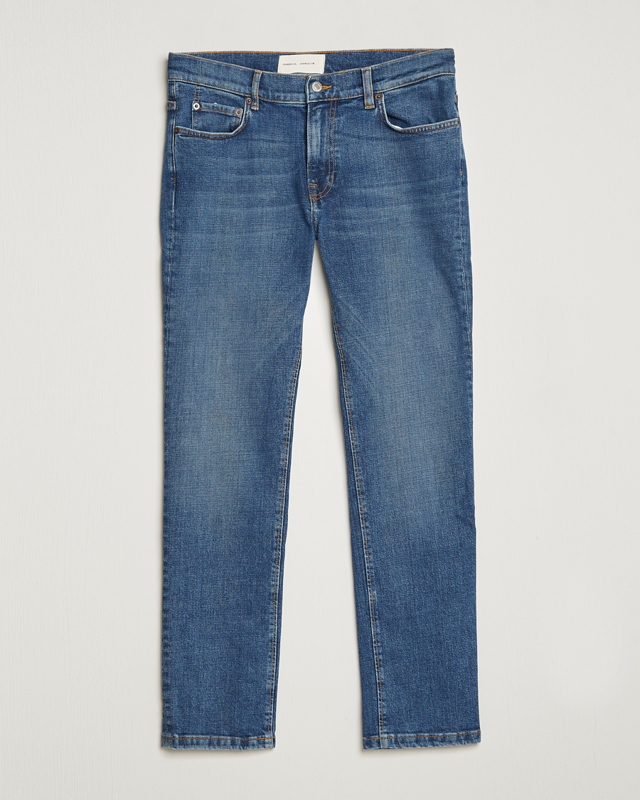 Mies | Siniset farkut | Jeanerica | SM001 Slim Jeans Mid Vintage