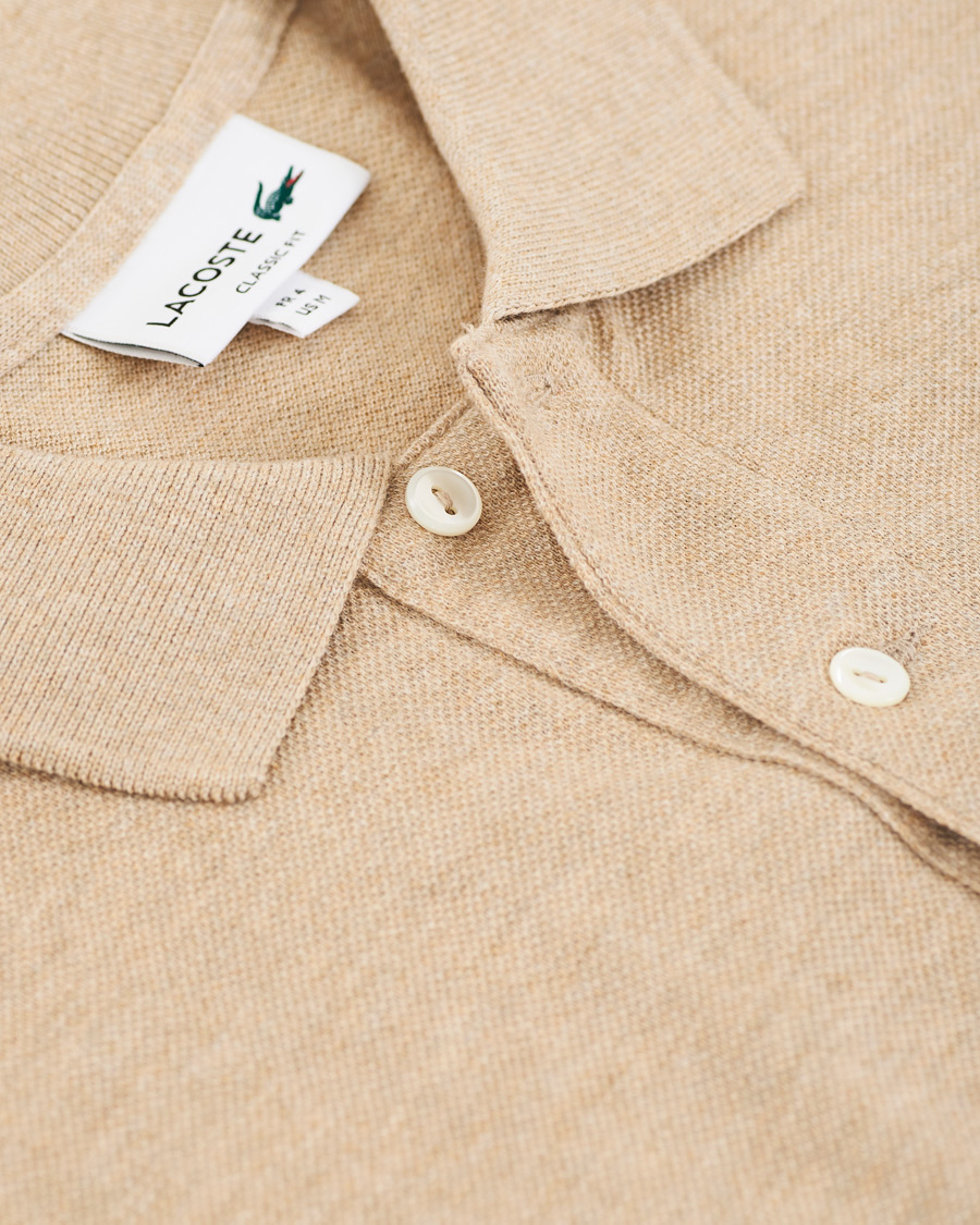 Mies | Pikeet | Lacoste | Original Polo Piké Gravier Chine