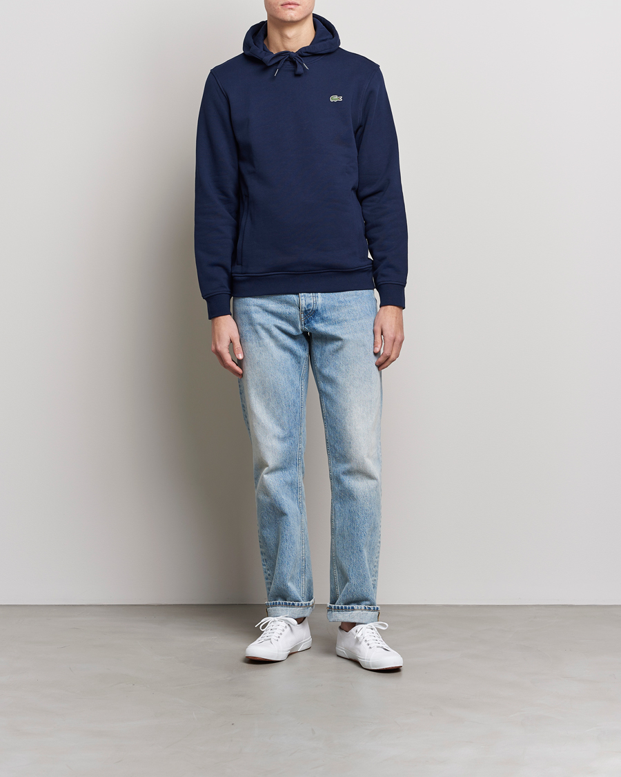 Mies | Puserot | Lacoste | Hoodie Navy Blue