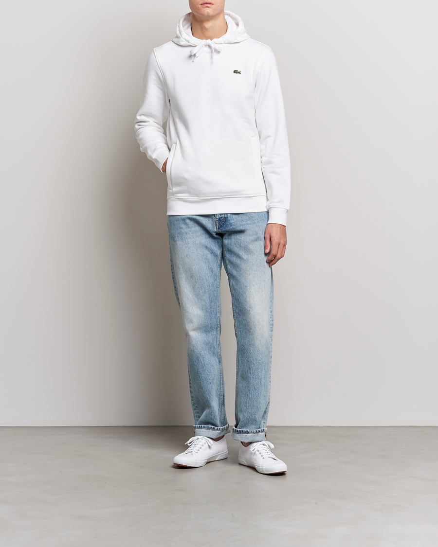 Mies | Puserot | Lacoste | Hoodie White