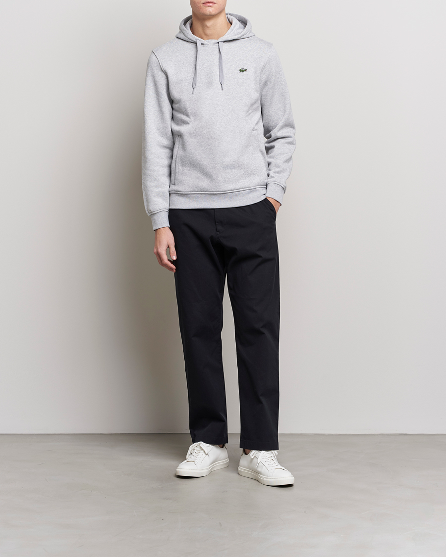 Mies | Lacoste | Lacoste | Hoodie Silver Chine