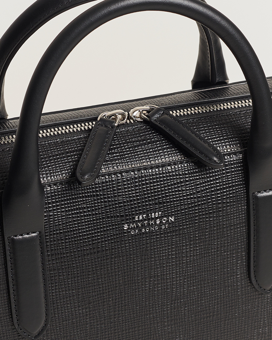 Mies | Laukut | Smythson | Panama Lightweight Briefcase Black