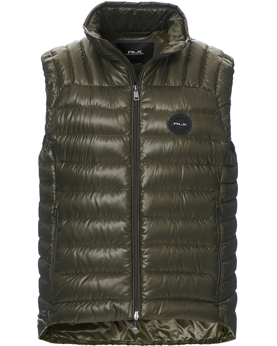Mies | Takit | RLX Ralph Lauren | Lightweight Down Vest Dark Olive