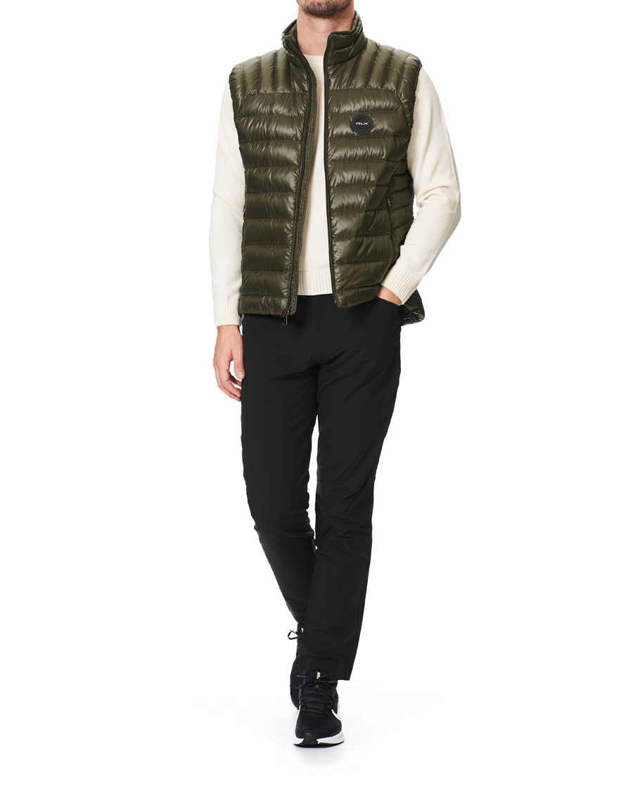 Mies | Takit | RLX Ralph Lauren | Lightweight Down Vest Dark Olive