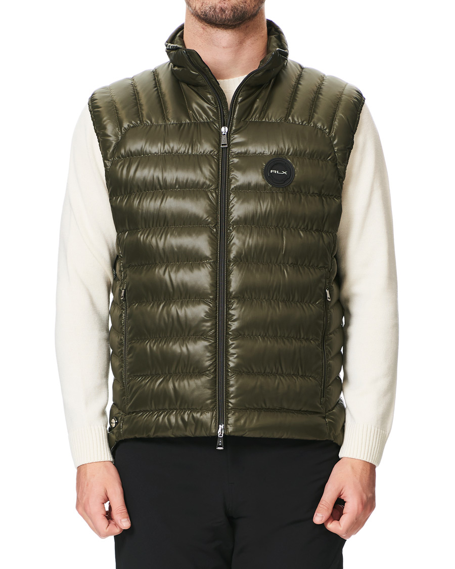 Mies | Takit | RLX Ralph Lauren | Lightweight Down Vest Dark Olive