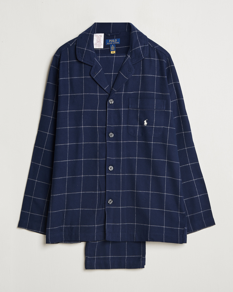 Mies | Yöpuvut ja kylpytakit | Polo Ralph Lauren | Pyjama Set Navy Windowpane