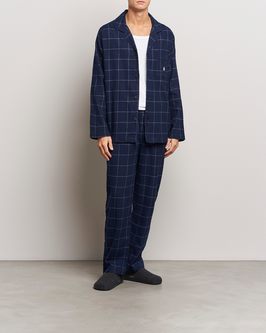 Mies | Yöpuvut ja kylpytakit | Polo Ralph Lauren | Pyjama Set Navy Windowpane