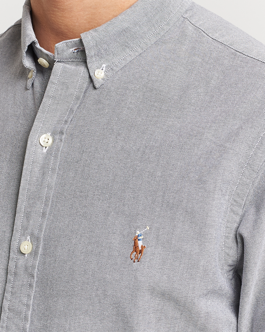 Mies | Kauluspaidat | Polo Ralph Lauren | Slim Fit Oxford Button Down Shirt Slate