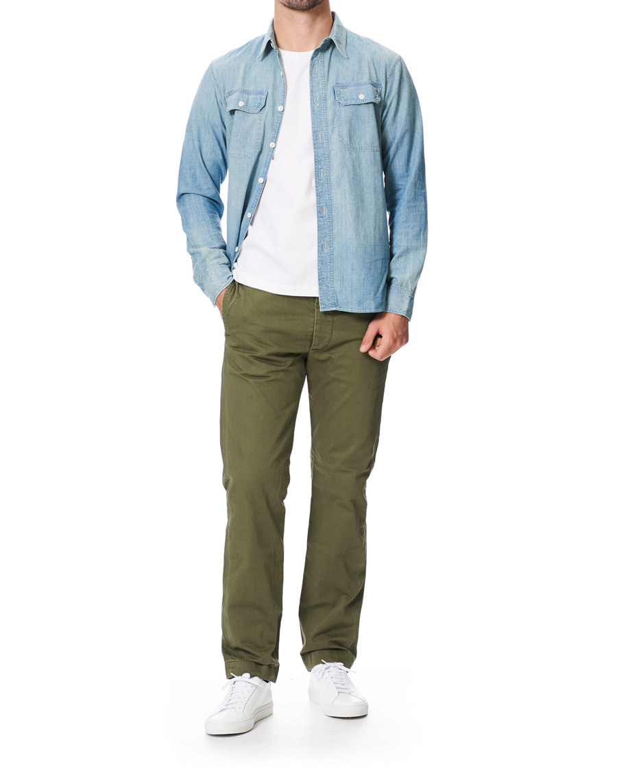 Mies | Housut | RRL | Officer Chino Olive