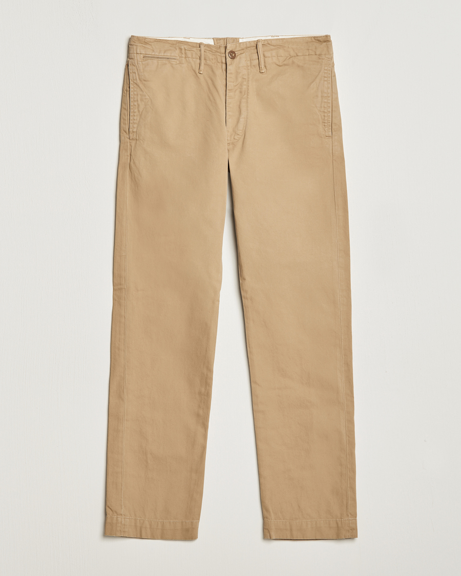 Mies | Housut | RRL | Officers Flat Pant New Military Khaki