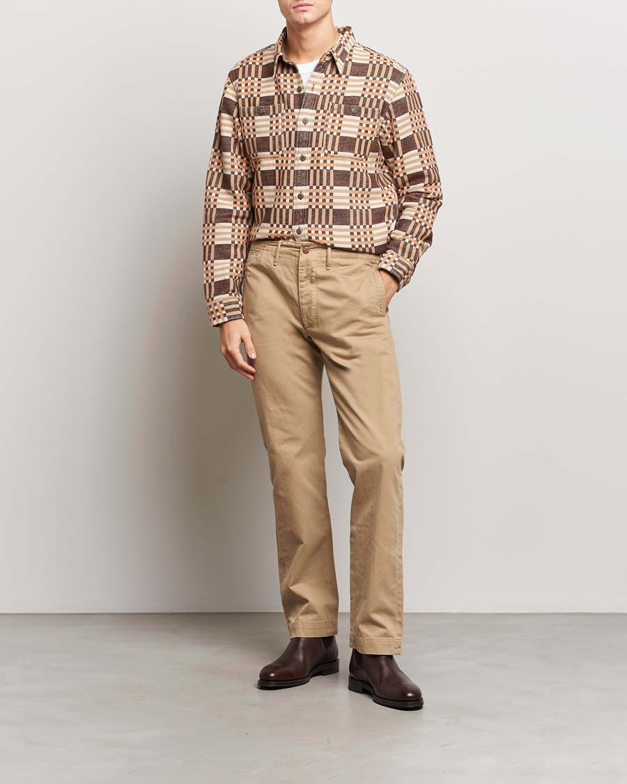 Mies | Housut | RRL | Officers Flat Pant New Military Khaki