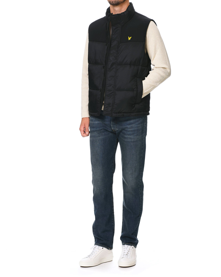 Mies | Takit | Lyle & Scott | Wadded Gilet Vest Black
