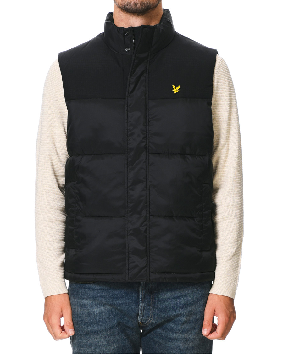 Mies | Takit | Lyle & Scott | Wadded Gilet Vest Black