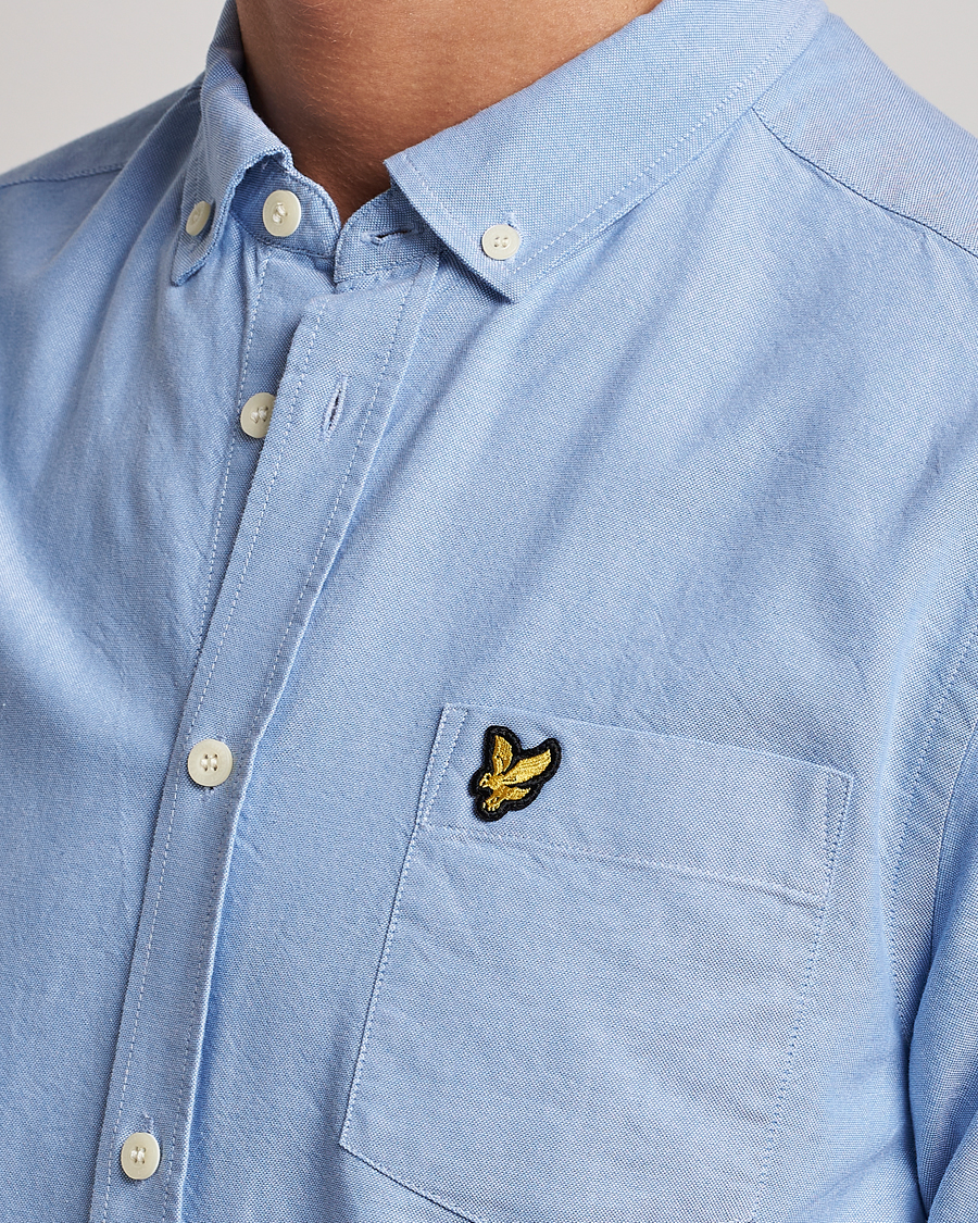 Mies | Kauluspaidat | Lyle & Scott | Lightweight Oxford Shirt Riviera Blue