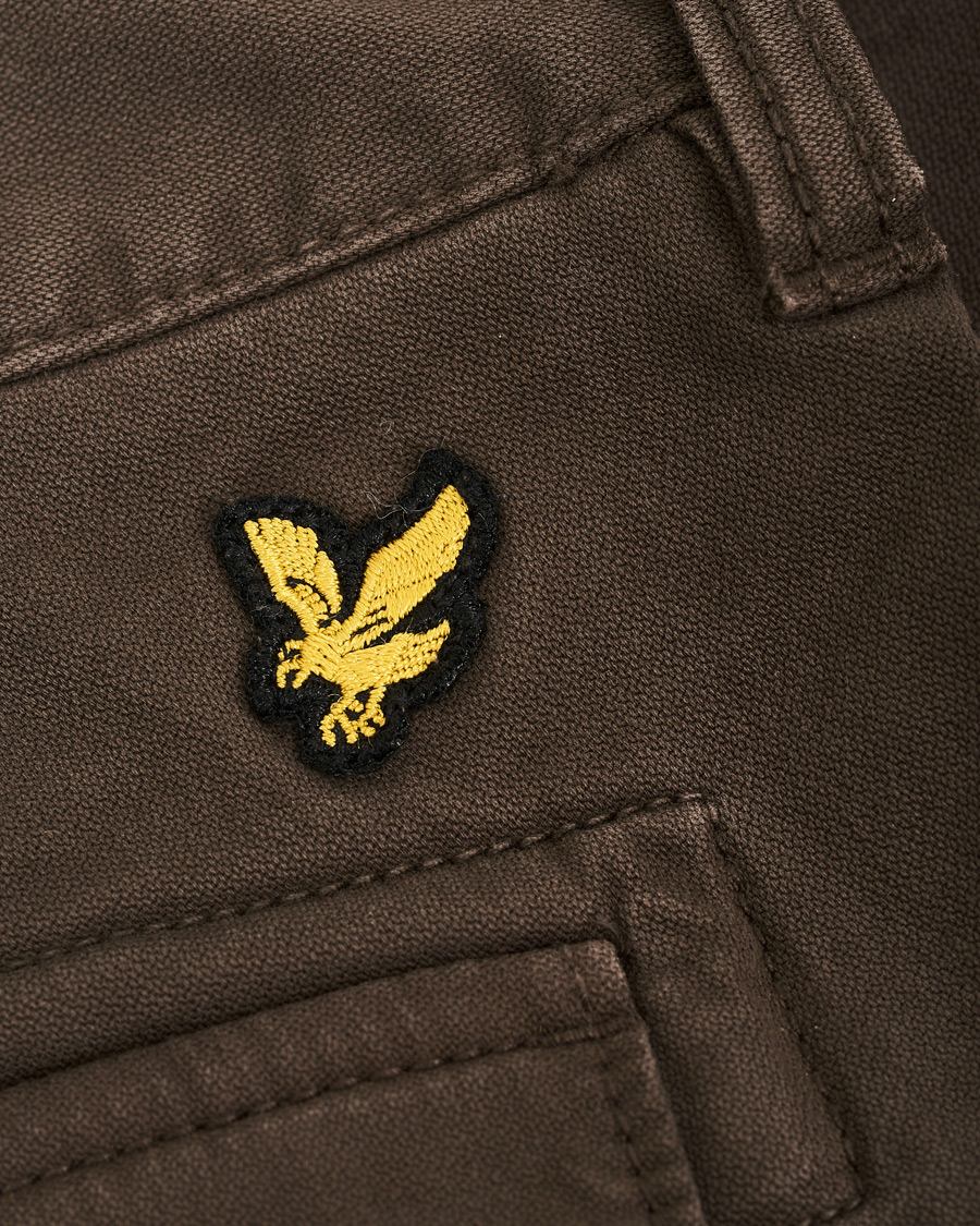 Mies | Housut | Lyle & Scott | Cargo Pants Trek Green