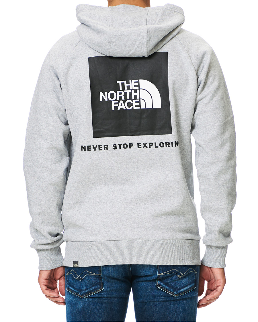 Mies | Puserot | The North Face | Raglan Redbox Hoodie Grey Heather