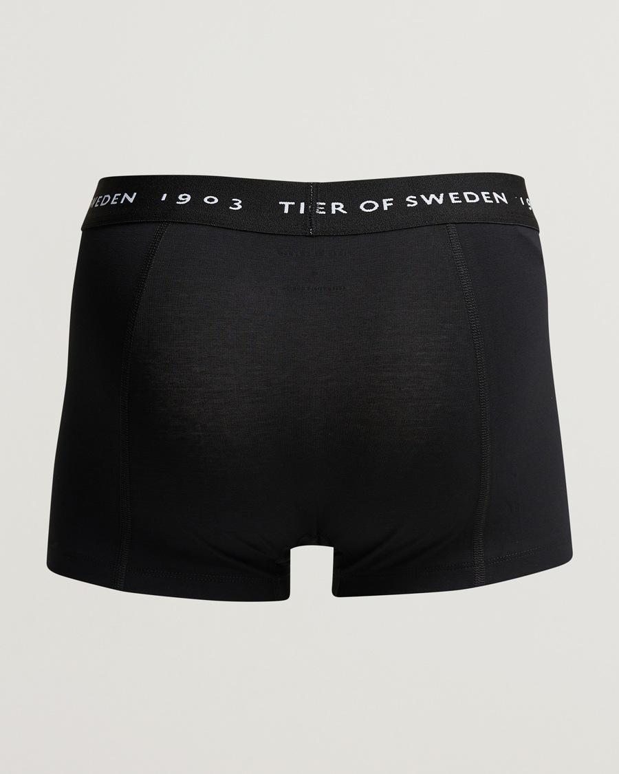 Mies | Trunks | Tiger of Sweden | Hermod Cotton 3-Pack Boxer Brief Black