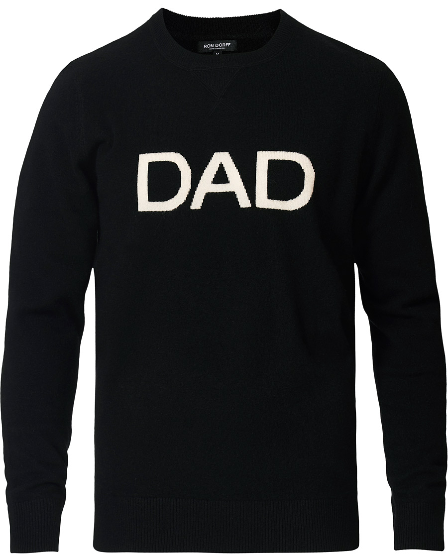 Mies | Puserot | Ron Dorff | Cashmere Dad Sweatshirt Black
