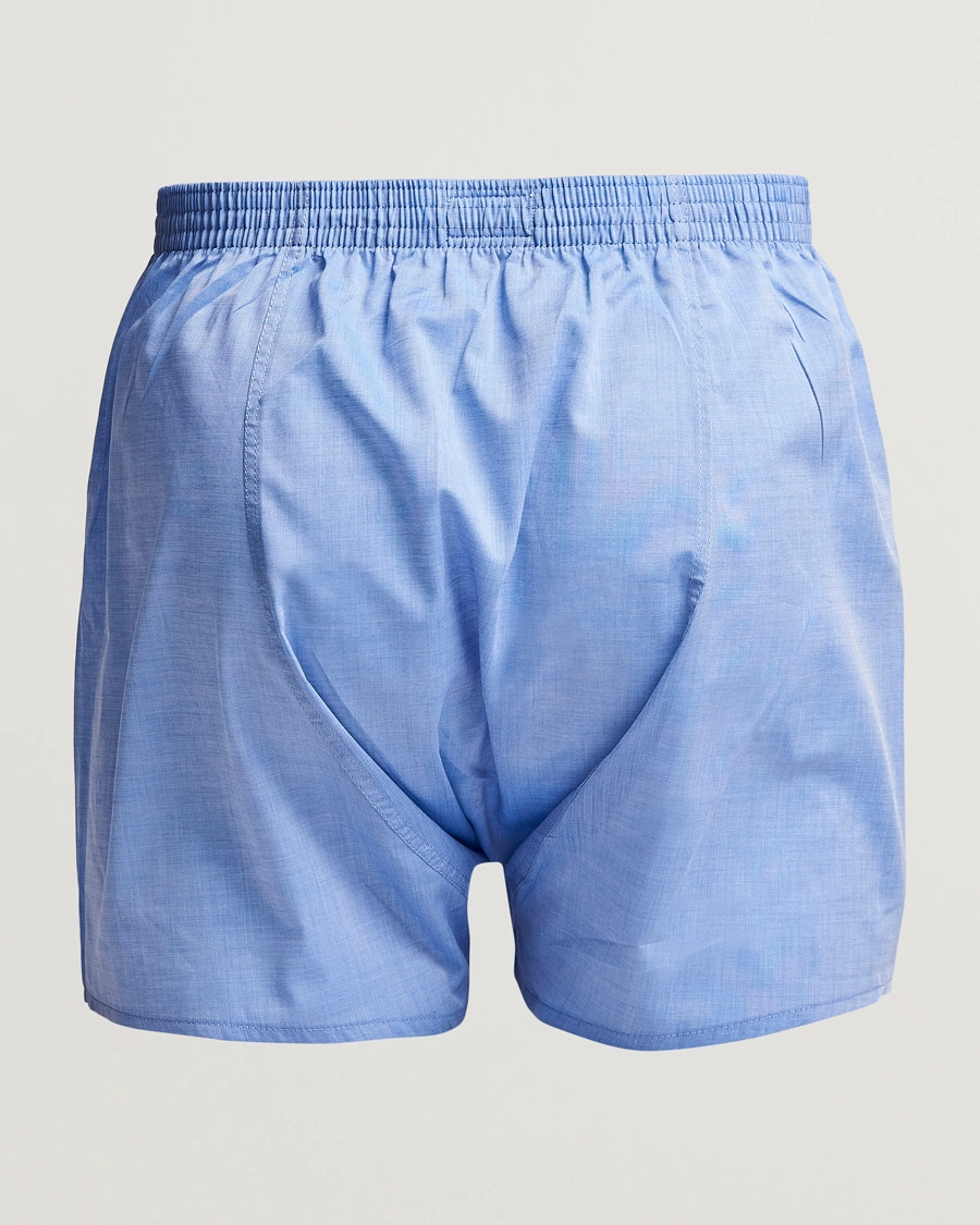 Mies | Alusvaatteet | Derek Rose | Classic Fit Cotton Boxer Shorts Blue