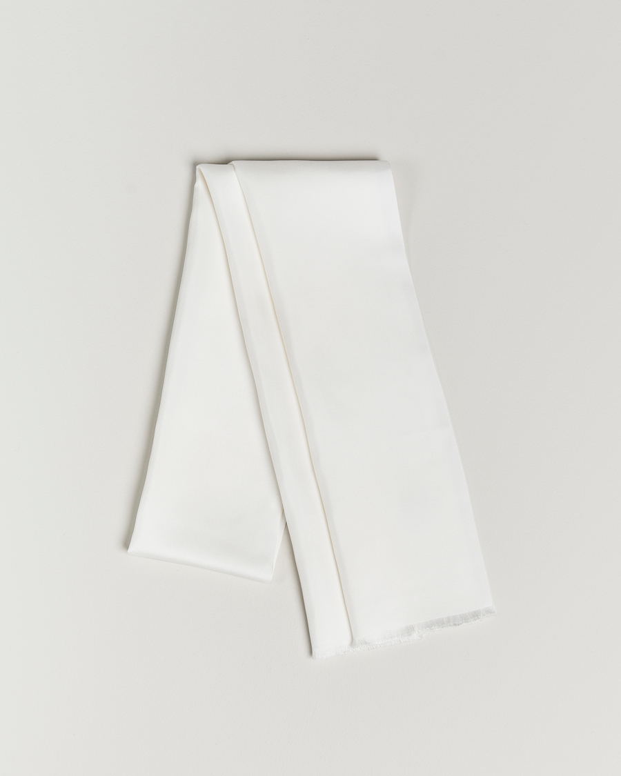 Mies | Huivit | Amanda Christensen | Ceremony Self Fringes Scarf White