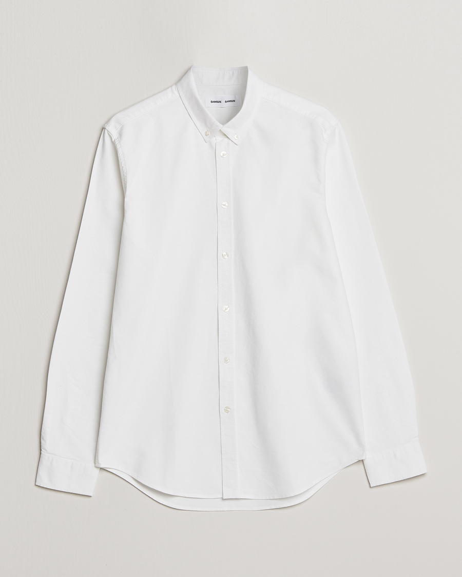 Mies | Kauluspaidat | Samsøe Samsøe | Liam Button Down Shirt White