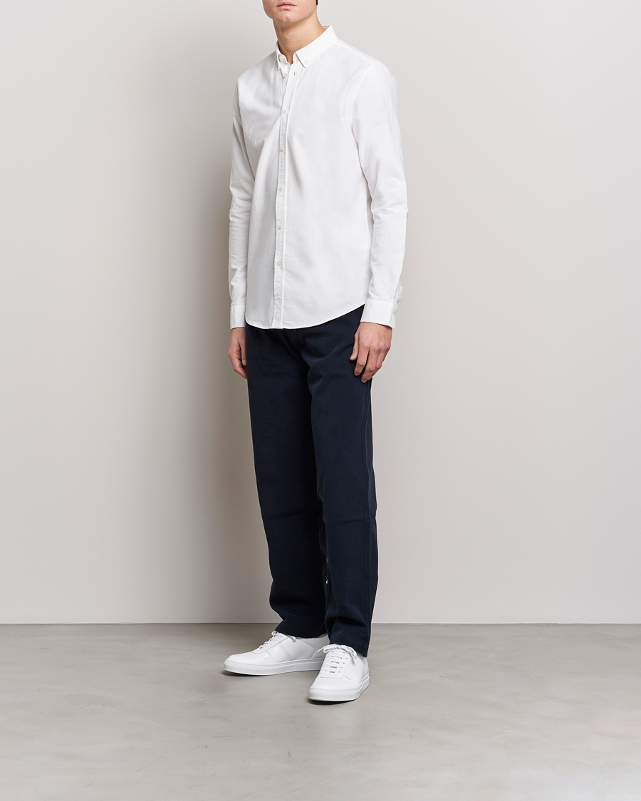 Mies | Kauluspaidat | Samsøe & Samsøe | Liam Button Down Shirt White