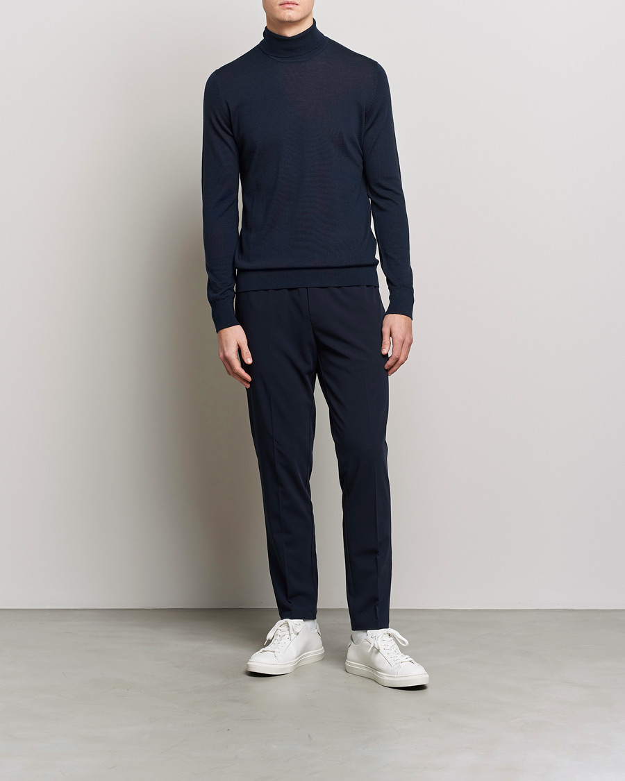 Mies | Housut | Samsøe Samsøe | Smithy Drawstring Trousers Night Sky