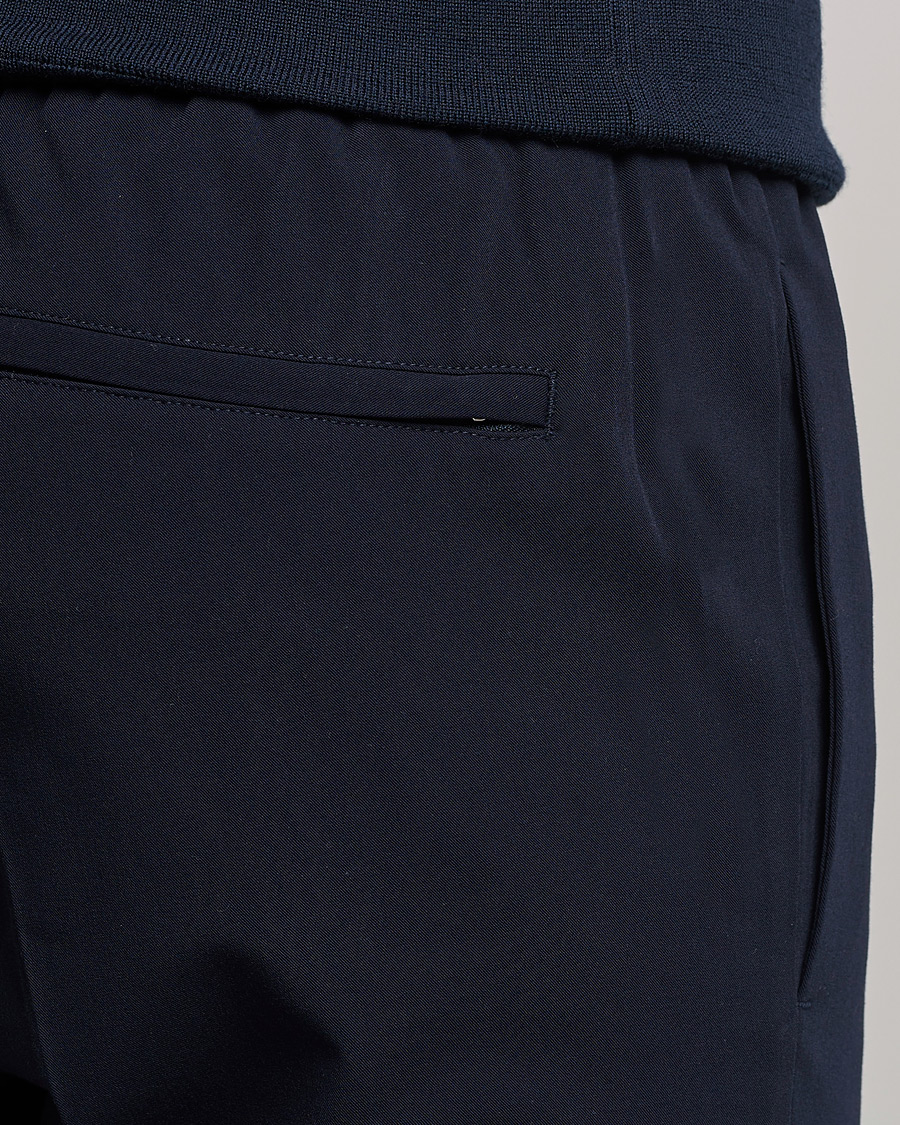 Mies | Housut | Samsøe Samsøe | Smithy Drawstring Trousers Night Sky