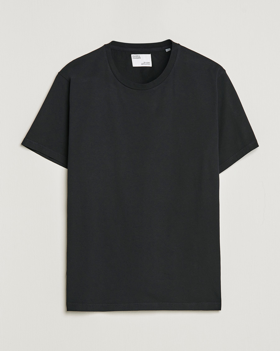 Mies | T-paidat | Colorful Standard | Classic Organic T-Shirt Deep Black