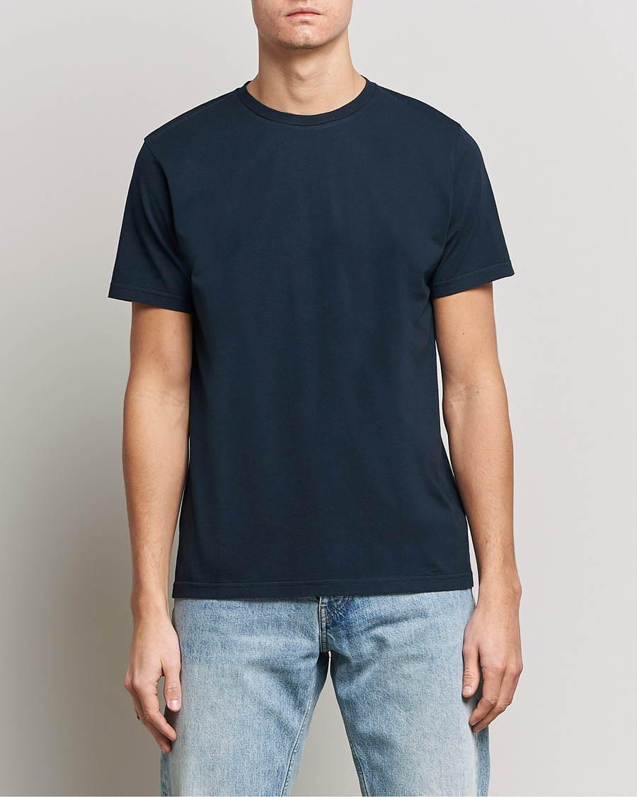 Mies | T-paidat | Colorful Standard | Classic Organic T-Shirt Navy Blue