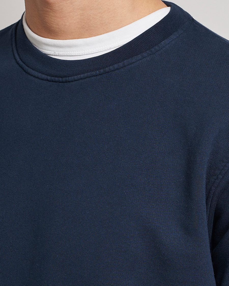 Mies | Puserot | Colorful Standard | Classic Organic Crew Neck Sweat Navy Blue